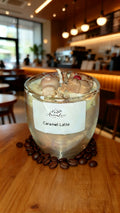Caramel Latte - Κερί με άρωμα mocha και vanilla caramel.